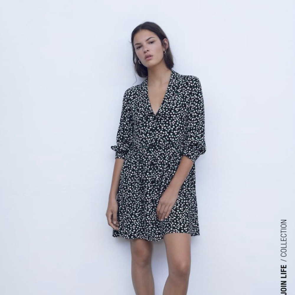 Zara Floral Mini Dress